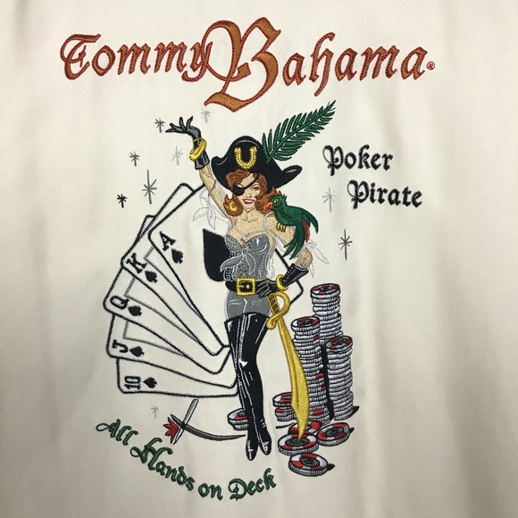 tommy bahama poker shirt